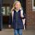 Parka fille Ecru+Marine+Noir 8 - vertbaudet enfant 
