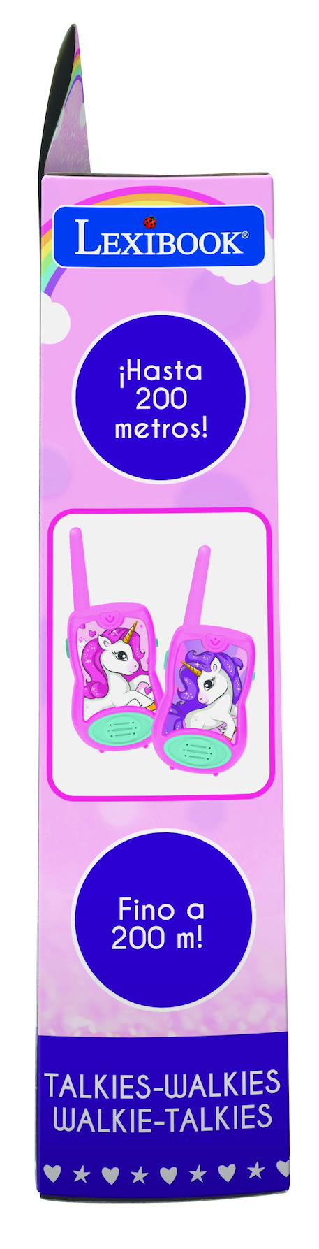 Talkies-walkies licorne portée 200m ROSE 6 - vertbaudet enfant 