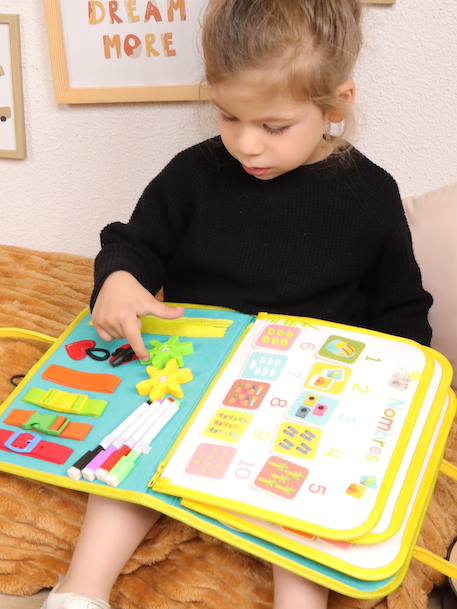 Pochette 7 activités Montessori bleu 3 - vertbaudet enfant 