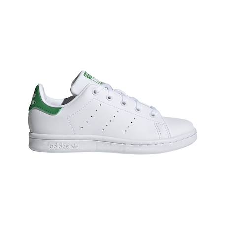 Baskets enfant en cuir Blanc, bleu+Blanc, vert+Noir foncé 10 - vertbaudet enfant 
