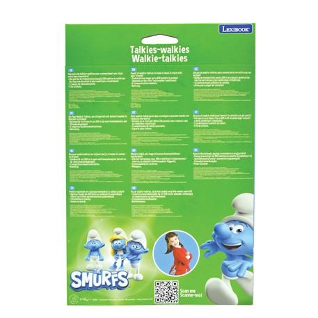 Talkies-walkies schtroumpfs portée 200m BLEU 4 - vertbaudet enfant 