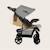 Poussette tout-terrain emma 6-36 mois avec sac et pliage rapide Coral pink+Green emerald+Grey dove+Pink scandi+Stone 18 - vertbaudet enfant 
