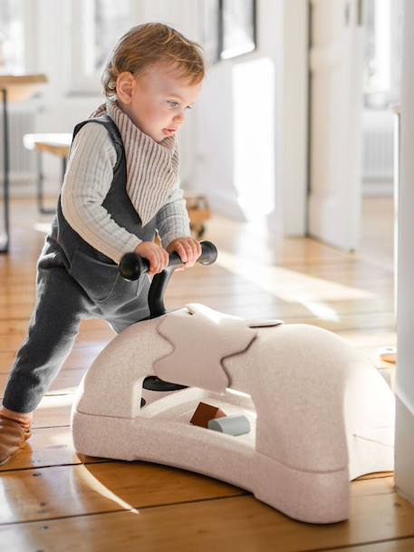 Porteur 3 en 1 My First beige+rose+vert 1 - vertbaudet enfant 