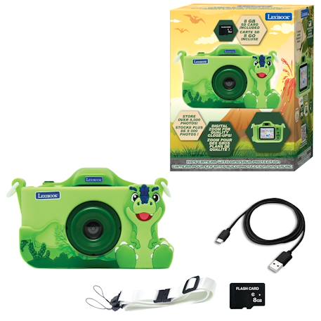 Camera pour enfants avec protection dinosaure VERT 1 - vertbaudet enfant 