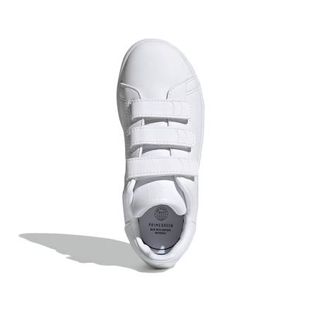 Baskets enfant en cuir Blanc uni 4 - vertbaudet enfant 