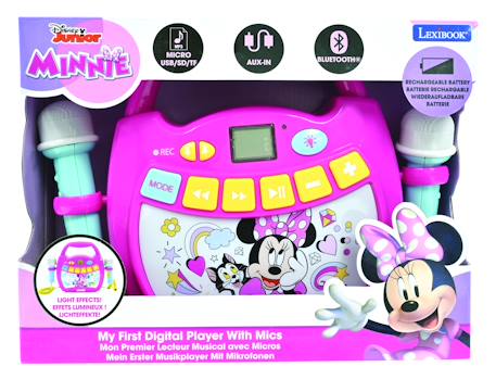Enceinte bluetooth minnie mouse avec micros ROSE 5 - vertbaudet enfant 