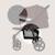 Poussette tout-terrain annet plus avec grandes roues, amortisseurs et accessoires Beige sand+Black carbon+Brown chocolate+Green forest+Stone caramel 17 - vertbaudet enfant 