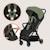 Poussette ultra-compacte julie air légère et pliable, compatible avion Beige sand+Black onyx+Green sage+Grey stone 17 - vertbaudet enfant 