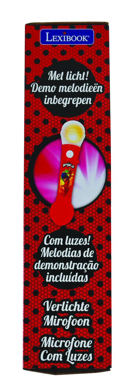 Microphone lumineux miraculous ROUGE 5 - vertbaudet enfant 
