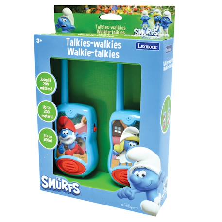 Talkies-walkies schtroumpfs portée 200m BLEU 3 - vertbaudet enfant 