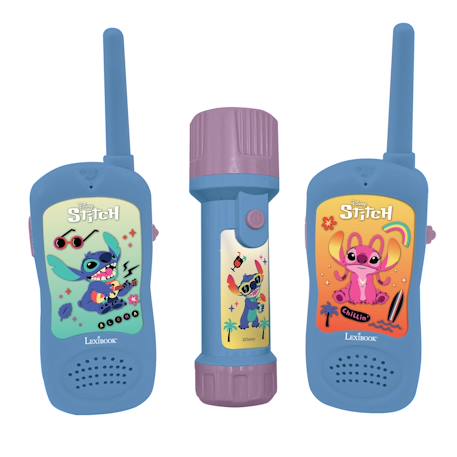 Kit d'aventurier stitch avec talkies walkies et lampe-torche/boussole BLEU 1 - vertbaudet enfant 