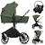 Poussette trio mika plus jusqu’à 4 ans avec nacelle, siège-auto et accessoires Beige sand+Black onyx+Green olive+Grey stone+Mocha mousse 13 - vertbaudet enfant 