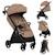 Poussette compacte ingrid légère et pliable jusqu’à 22 kg avec amortissement Beige sand+Black onyx+Green emerald+Grey stone+Pink mauve 1 - vertbaudet enfant 