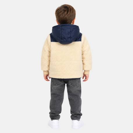 Parka garçon  avec poche sur le devant Kaki+Marine 9 - vertbaudet enfant 