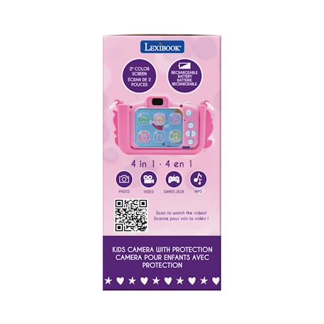 Camera avec protection licorne ROSE 5 - vertbaudet enfant 
