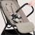 Poussette ultra-compacte agia légère jusqu’à 22 kg avec grand panier et pliage rapide Beige sand 4 - vertbaudet enfant 