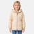 Parka fille Ecru+Marine+Noir 1 - vertbaudet enfant 