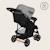 Poussette tout-terrain emma 6-36 mois avec sac et pliage rapide Coral pink+Green emerald+Grey dove+Pink scandi+Stone 16 - vertbaudet enfant 