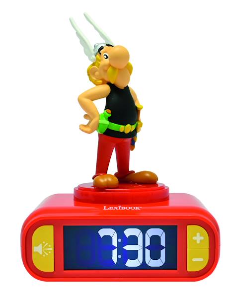 Réveil avec veilleuse astérix en 3d ROUGE 1 - vertbaudet enfant 