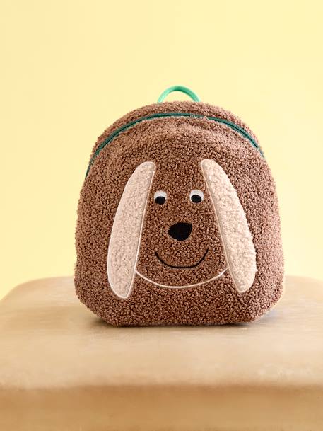 Sac à dos Tiny Team marron+rose 4 - vertbaudet enfant 