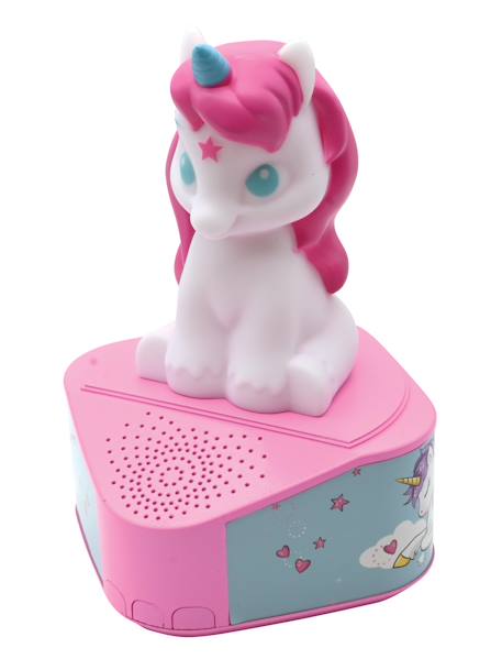 Enceinte bluetooth avec figurine lumineuse licorne ROSE 2 - vertbaudet enfant 