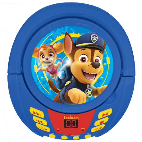 Lecteur cd bluetooth la pat’ patrouille BLEU 6 - vertbaudet enfant 