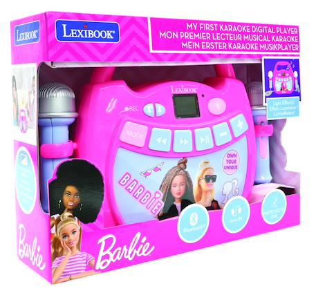 Enceinte bluetooth barbie avec micros ROSE 4 - vertbaudet enfant 