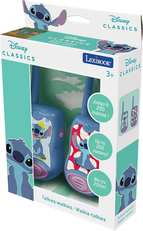 Talkies-walkies disney stitch portée 200m BLEU 3 - vertbaudet enfant 