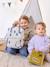 Sac à dos enfant Square bleu+rose 5 - vertbaudet enfant 