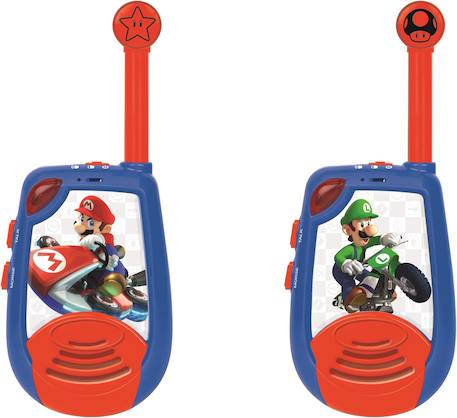 Talkie-walkies mario kart portée 2km fonction morse BLEU 1 - vertbaudet enfant 