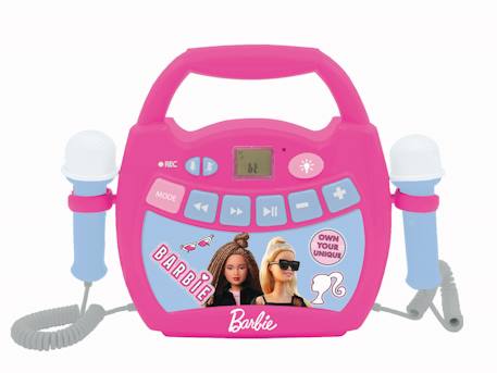 Enceinte bluetooth barbie avec micros ROSE 1 - vertbaudet enfant 