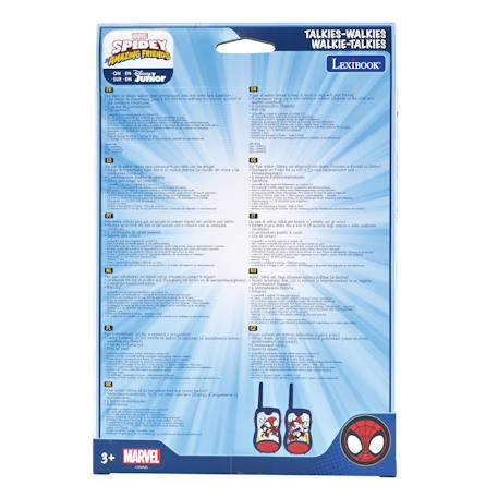 Talkies-walkies spidey portée 200m BLEU 3 - vertbaudet enfant 