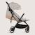 Poussette ultra-compacte agia légère jusqu’à 22 kg avec grand panier et pliage rapide Beige sand 5 - vertbaudet enfant 
