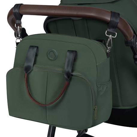 Poussette 3en1 amber jusqu’à 22 kg avec nacelle, siège-auto, sac et accessoires Beige sand+Black onyx+Black silver+Brown chocolate+Green forest+Grey graphite 28 - vertbaudet enfant 