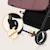 Poussette compacte ingrid légère et pliable jusqu’à 22 kg avec amortissement Beige sand+Black onyx+Green emerald+Grey stone+Pink mauve 26 - vertbaudet enfant 