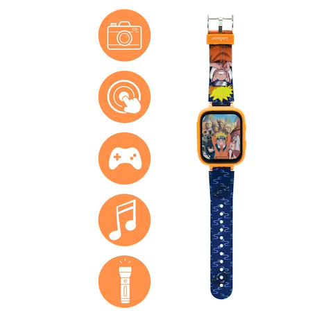 Montre bluetooth avec écran couleurs naruto avec camera et carte mémoire de 8 go ORANGE 2 - vertbaudet enfant 