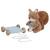 Peluche écureuil à tirer forest friends Marron 2 - vertbaudet enfant 