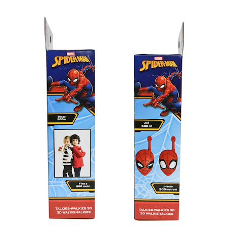 Talkies-walkies spiderman 3d,  jusqu’à 200m ROUGE 4 - vertbaudet enfant 