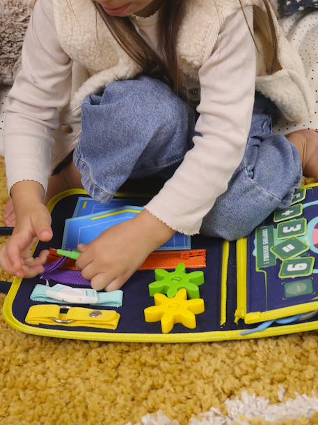 Pochette 7 activités maths espace bleu 4 - vertbaudet enfant 