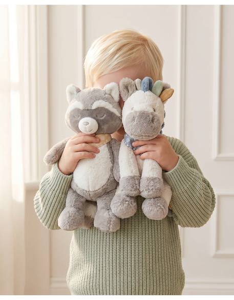 Peluche poney lino 25 cm Ecru 3 - vertbaudet enfant 
