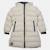 Doudoune longue fille Blanc+Marine+Noir+Rose 4 - vertbaudet enfant 