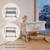 Lit cododo berceau 3en1 Aurora avec matelas et sac Beige cappuccino+Beige taupe+Green sage+Grey concrete+Grey monument 23 - vertbaudet enfant 