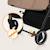 Poussette compacte ingrid légère et pliable jusqu’à 22 kg avec amortissement Beige sand+Black onyx+Green emerald+Grey stone+Pink mauve 2 - vertbaudet enfant 