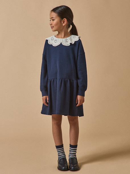 Robe col XL marine 5 - vertbaudet enfant 