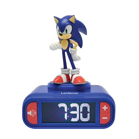 Réveil avec veilleuse sonic 3d BLEU 1 - vertbaudet enfant 