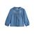 Blouse enfant en jean cléo Bleu 2 - vertbaudet enfant 