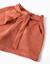 Short en maille interlock avec ceinture intégrée Marrón 4 - vertbaudet enfant 