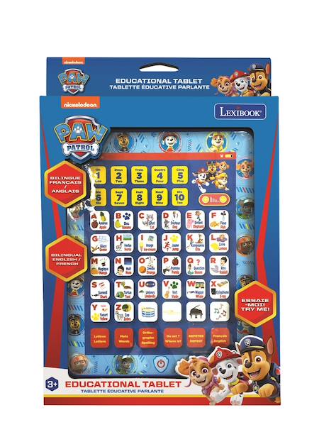 Tablette éducative bilingue pat patrouille en français et en anglais BLEU 4 - vertbaudet enfant 