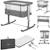 Lit cododo berceau 3en1 Aurora avec matelas et sac Beige cappuccino+Beige taupe+Green sage+Grey concrete+Grey monument 19 - vertbaudet enfant 