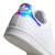 Baskets enfant en cuir Blanc, bleu+Blanc, vert+Noir foncé 3 - vertbaudet enfant 